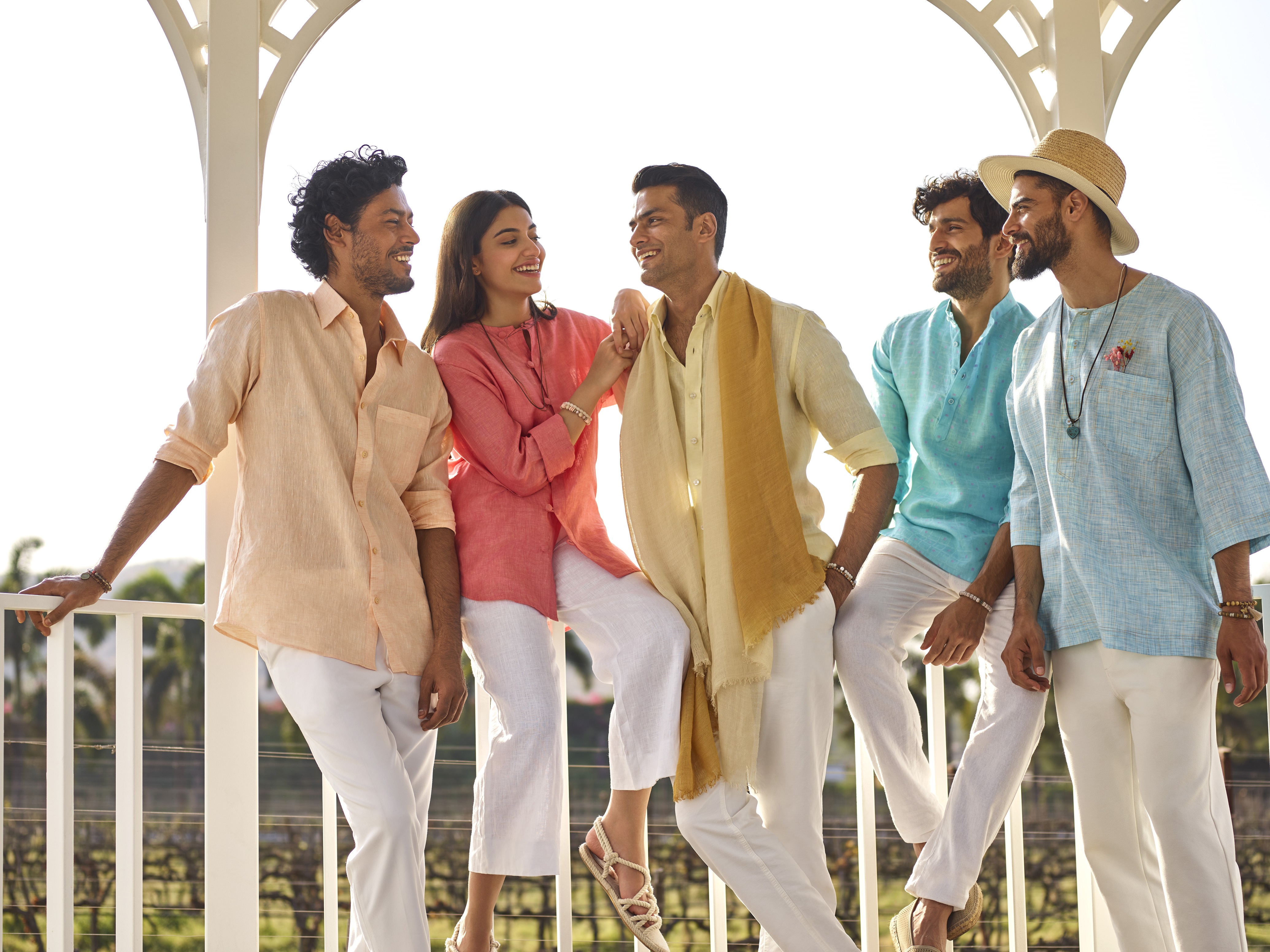Rejoice Work and Leisure in cool fashion summer with Raymond Linen